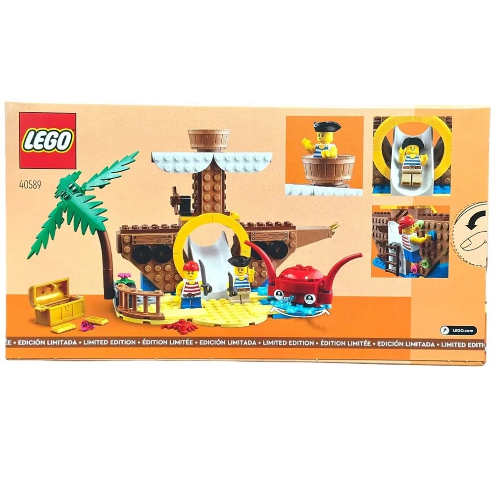 LEGO Pirate Ship Playground 40589 Retired New In Box Limited Edition